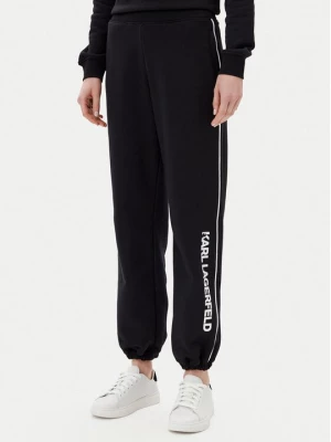 Obrázek produktu KARL LAGERFELD Teplákové kalhoty A2W10149 Černá Regular Fit
