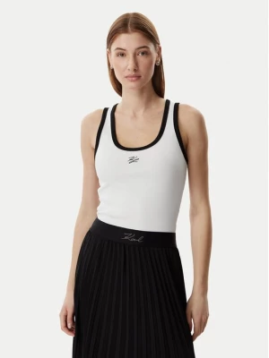 Obrázek produktu KARL LAGERFELD Top B2W17003 Bílá Slim Fit