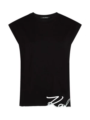 Obrázek produktu Karl Lagerfeld Top černá / bílá