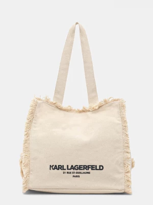 Obrázek produktu Karl Lagerfeld Tote taška dámská bavlněná K/RSG béžová