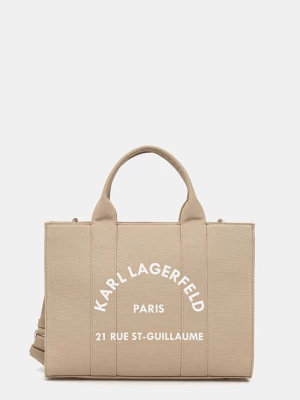 Obrázek produktu Karl Lagerfeld tote taška dámská bavlněná K/RSG béžová