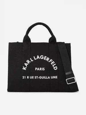 Obrázek produktu Karl Lagerfeld tote taška dámská bavlněná K/RSG černá