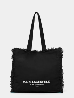 Obrázek produktu Karl Lagerfeld tote taška dámská bavlněná K/RSG černá