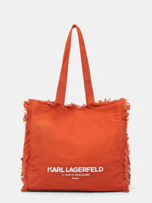 Obrázek produktu Karl Lagerfeld tote taška dámská bavlněná K / RSG oranžová