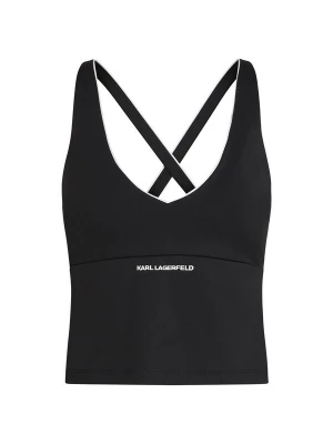 Obrázek produktu Karl Lagerfeld Tričko ' Athleisure-Tanktop mit kontrastierender Paspelierung ' černá