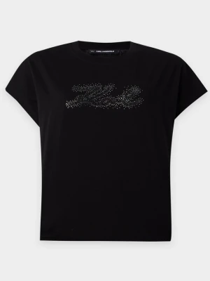 Obrázek produktu Karl Lagerfeld Tričko čedičová šedá / černá / stříbrná