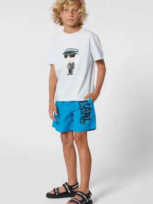 Obrázek produktu Karl Lagerfeld tričko dětské bavlněné modrá