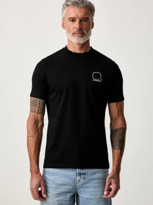 Obrázek produktu Karl Lagerfeld tričko pánské bavlněné černá
