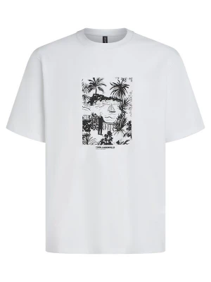 Obrázek produktu Karl Lagerfeld Tričko 'Villa la Vigie' šedá / černá / bílá