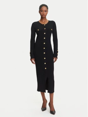 Obrázek produktu KARL LAGERFELD Úpletové šaty A3W13038 Černá Slim Fit