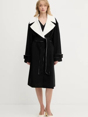 Obrázek produktu Karl Lagerfeld Vlněný kabát Karl Lagerfeld černá
