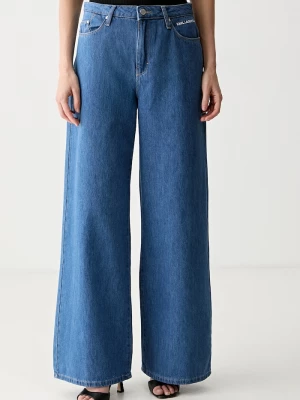 Obrázek produktu Karl Lagerfeld wide leg džíny dámské IKON modrá
