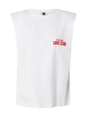 Obrázek produktu Karo Kauer Tričko 'Love Club' červená / bílá