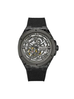 Obrázek produktu Kenneth Cole Analogové hodinky 'Automatic watch Automatic Silicon Round' tmavě šedá