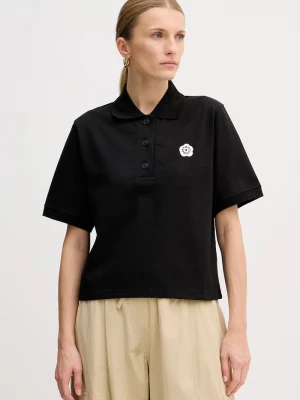 Obrázek produktu Kenzo Bavlněné polo tričko Kenzo Boke Flower 2.0 černá