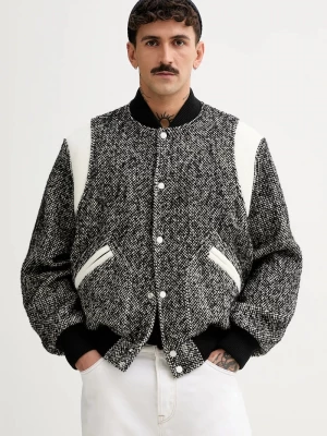 Obrázek produktu Kenzo Bunda z vlněné směsi Kenzo Wool Varsity Jacket černá