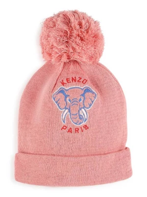 Obrázek produktu Kenzo Kids Dětská čepice s příměsí vlny růžová