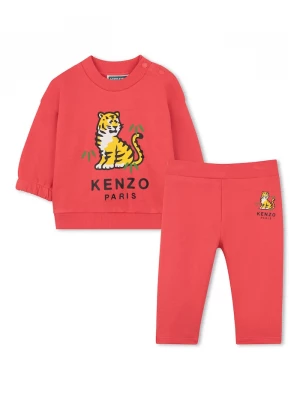 Obrázek produktu Kenzo Kids Dětská tepláková souprava Kenzo Kids červená