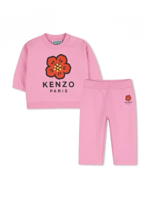 Obrázek produktu Kenzo Kids Dětská tepláková souprava Kenzo Kids růžová