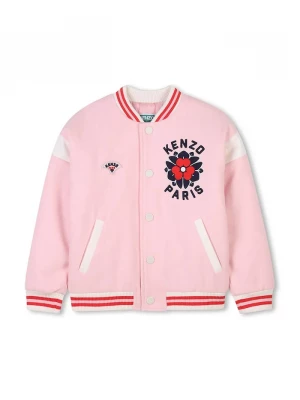 Obrázek produktu Kenzo Kids Dětská vlněná bomber bunda Kenzo Kids oranžová