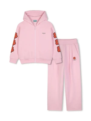 Obrázek produktu Kenzo Kids teplákový set dětský bavlněný růžová