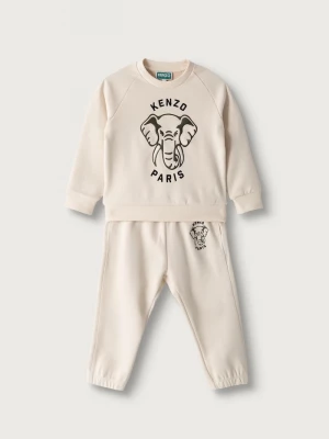Obrázek produktu Kenzo Kids teplákový set dětský s bavlnou béžová