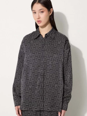 Obrázek produktu Kenzo Košile Kenzo Weave Dropped Shoulders Shirt černá