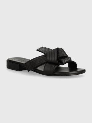 Obrázek produktu Kenzo Kožené pantofle Kenzo Oki Leather Mules černá