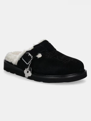 Obrázek produktu Kenzo Semišové pantofle Kenzo Matto Clogs černá