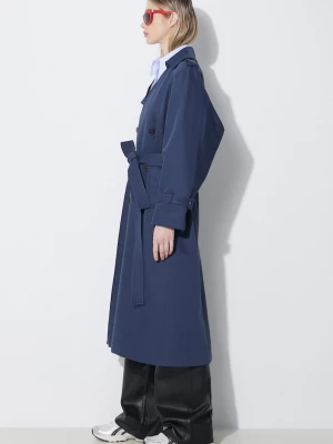 Obrázek produktu Kenzo Trench kabát Kenzo Solid Elongated Kimono Trench námořnická modř