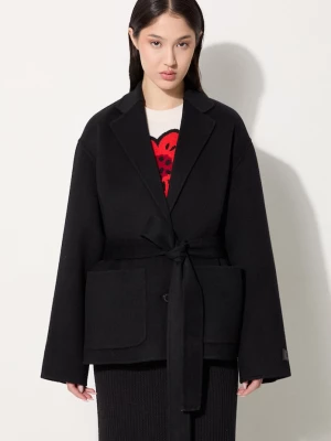 Obrázek produktu Kenzo Vlněná bunda Kenzo Double Face Workwear Jacket černá