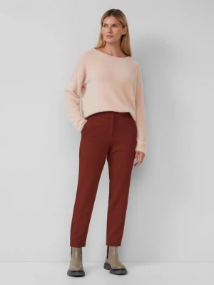 Obrázek produktu Keprové kalhoty slim fit střihu s elastickou vsadkou s.Oliver červená