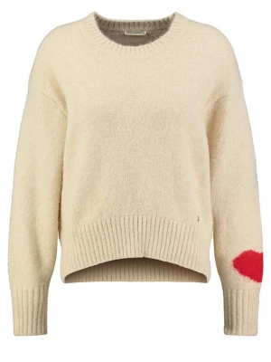 Obrázek produktu Key Largo Svetr 'Fluffy' béžová / červená