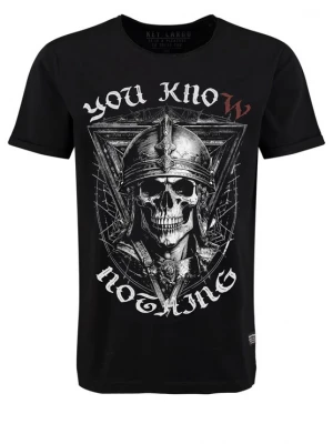 Obrázek produktu Key Largo Tričko 'Know' rezavě hnědá / šedá / černá / bílá