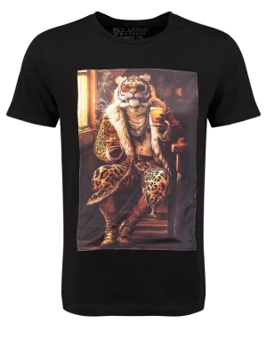 Obrázek produktu Key Largo Tričko 'Pimp Tiger' hnědá / cappuccino / oranžová / černá