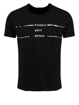 Obrázek produktu Key Largo Tričko 'Protect' šedá / tmavě šedá / černá / bílá