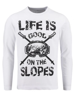 Obrázek produktu Key Largo Tričko 'Slopes' černá / bílá