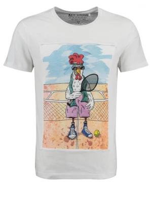 Obrázek produktu Key Largo Tričko 'Tennis Chicken' světlemodrá / světle červená / černá / bílá