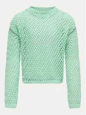 Obrázek produktu Kids ONLY Svetr Donna 15341338 Zelená Loose Fit
