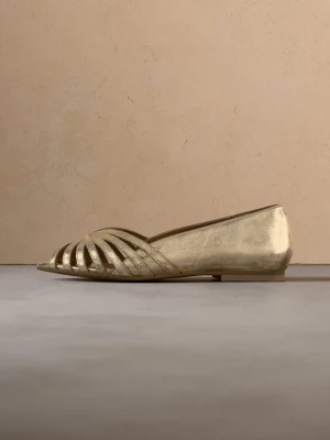 Obrázek produktu Klasické baleríny Copenhagen Shoes zlatá barva