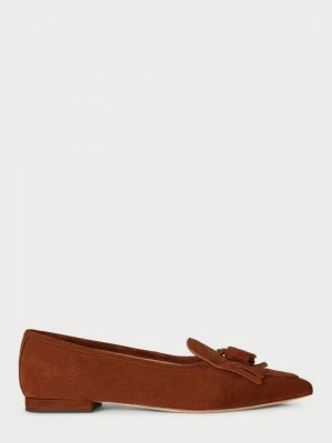 Obrázek produktu Klasické baleríny Lauren Ralph Lauren světlehnědá
