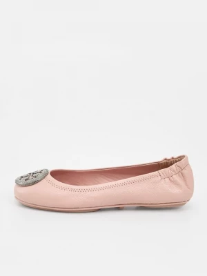 Obrázek produktu Klasické baleríny Tory Burch stříbrná barva