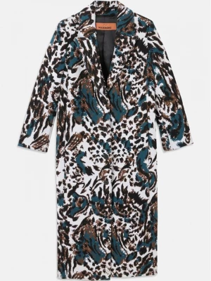 Obrázek produktu Klasický kabát Missoni melírovaná antracitová