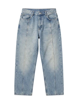 Obrázek produktu Kleidermafia Džíny 'Front Line Baggy Jeans - Light Blue' světlemodrá