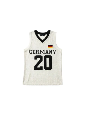Obrázek produktu Kleidermafia Tričko 'Oversize Germany Knit Tanktop - White' bílá