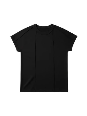 Obrázek produktu Kleidermafia Tričko 'Oversized Batwing Seam-Detail T-Shirt - Black' černá