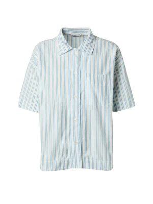 Obrázek produktu KnowledgeCotton Apparel Halenka azurová / bílá