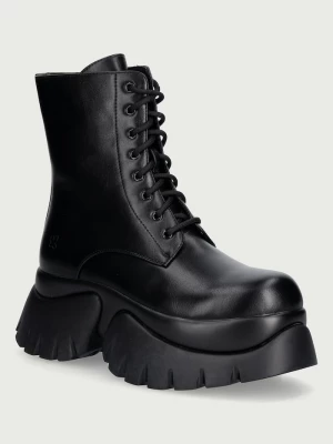 Obrázek produktu Koi Footwear farmářky dámské Rancor Lace up Monster Boots černá