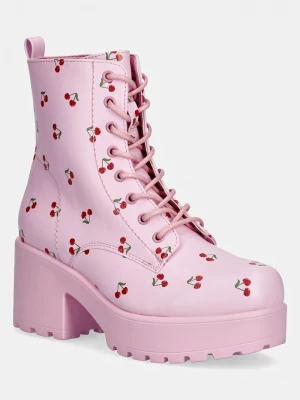 Obrázek produktu Koi Footwear Farmářky Koi Footwear Cherry Passion Platform Boots růžová