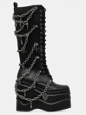 Obrázek produktu Koi Footwear Kozačky Koi Footwear The Amygdala černá
